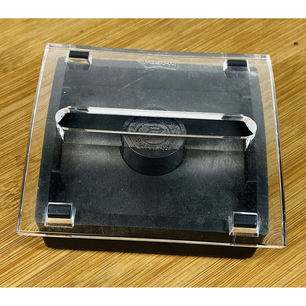 Plastic Clear Top Post-it Note Brand Pop Up Dispenser For 4 x 4 Notes